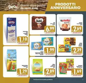 Volantino Decò Local Pagina 7: Misura biscotti cereali/yogurt/privolat senza zuccheri €1,99, Oro Ciok vari gusti €2,39