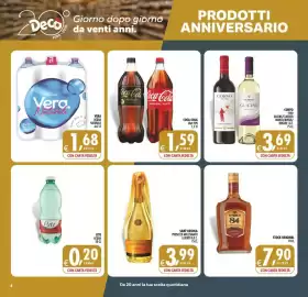 Volantino Decò Local Pagina 8: Corvo vino Glicine/classico bianco/rosso/rosato I.G.T. €3,69, Vera Acqua Naturale €1,68