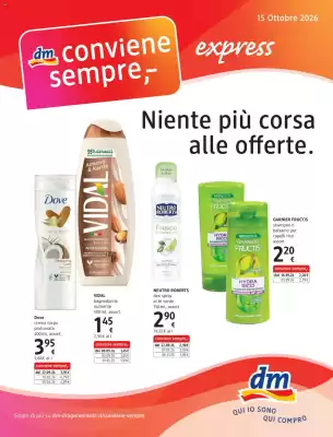 Volantino dm drogerie markt