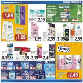 Volantino Paghi Poco Pagina 15: Sapone Intimo INFA SIL €2,59, Panno Struccante Clendy €1,29
