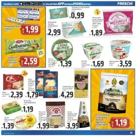 Volantino Paghi Poco Pagina 5: Emmentaler Svizzero DOP €4,29, Galbanino Classico Galbani €2,59