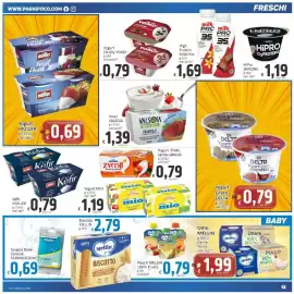 Volantino Paghi Poco Pagina 7: Valsòia fragola €1,39, Yogurt Oh My YOMO €0,79