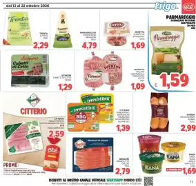 Volantino Eté Pagina 11: Parmareggio Parmigiano Reggiano €4,79, Parmareggio Parmigiano Reggiano Grattugiato €1,59