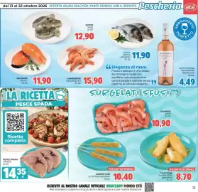Volantino Eté Pagina 13: Gamberoni decongelati €15,90, Gamberi €10,90