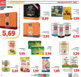 Volantino Eté Pagina 16: Céréal Crusca d'avena €1,99, Twinings te' verde vari gusti €2,99