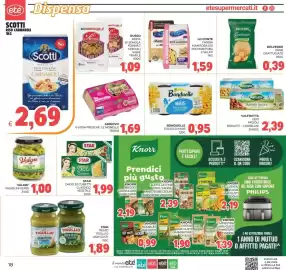 Volantino Eté Pagina 18: Russo pasta di semola €1,09, Valfrutta Ceci Fagioli Borlotti - Cannellini €2,39