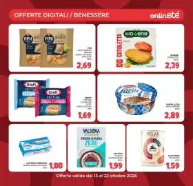 Volantino Eté Pagina 31: Kraft Fettine Senza Lattosio €1,69, Kioene cotoletta vegetale €2,39
