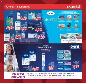 Volantino Eté Pagina 37: Tena pants protect plus €9,90, Tena light sensitive mini €2,99
