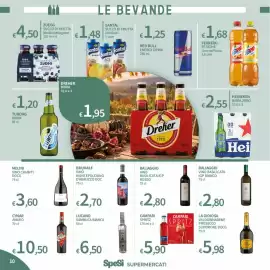Volantino SpeSì Pagina 10: Melini vino chianti docg €3,60, Brumale vino montepulciano d'abruzzo doc €2,70