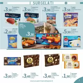 Volantino SpeSì Pagina 7: McCain Golden Long Patate €2,00, Algida Magnum Bomboniera Classica €3,48