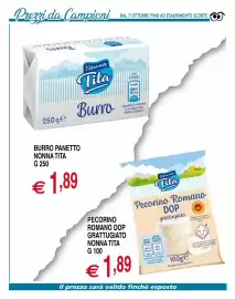 Volantino Centro Oceano settimana 42 Pagina 27: Burro Panetto Nonna Tita €1,89