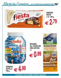 Volantino Centro Oceano settimana 42 Pagina 41: Ferrero Fiesta l'Originale €2,79, Avena Drink Idea Natura €0,99