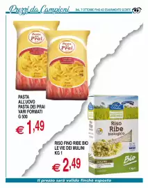 Volantino Centro Oceano settimana 42 Pagina 44: Pasta all'uovo Pasta dei Prai €1,49