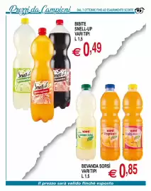 Volantino Centro Oceano settimana 42 Pagina 50: Bibite Snell-up €0,49