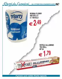 Volantino Centro Oceano settimana 42 Pagina 58: Bobina multiuso Florry €2,49