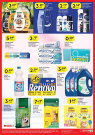 Folheto Spar Página 8: Pasta dentífrica sensodyne €2,79, Gel banho nivea creme care / smooth €3,39