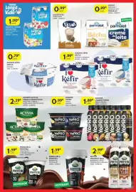 Folheto Spar Página 3: Nestlé longa vida iogurte líquido €1,00, Iogurte activia €2,29