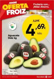Folleto FROIZ semana 42 Página 1: Dole aguacate €4,69