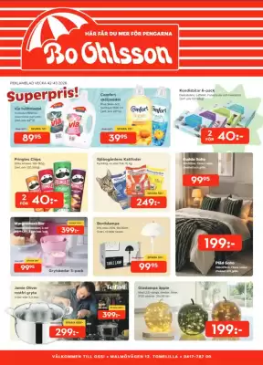 Bo Ohlsson reklamblad (giltig till och med 25-10)