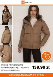 Born2be gazetka Strona 3: Beżowa pikowana kurtka o pudełkowym kroju z kapturem i kieszeniami Alissan born2be €139,99