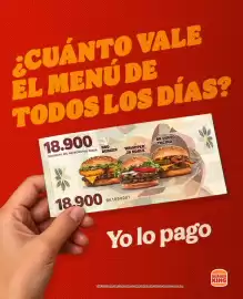 Catálogo Burger King Página 1