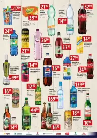 Bala leták Strana 5: Dobrá voda €14,90, Coca-Cola, Kinley, různé druhy €32,90