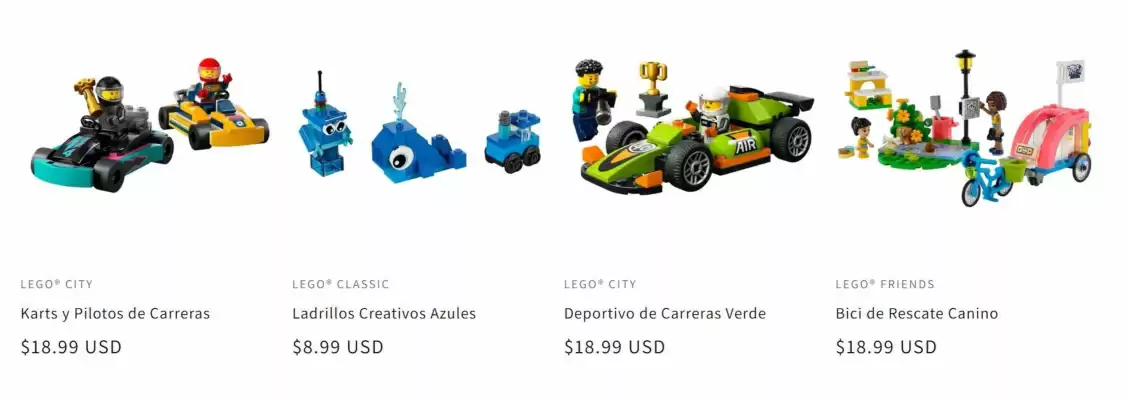 Catálogo Lego (válido hasta 12-01)