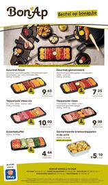 Bon Ap folder Pagina 8: Gourmet gemarineerd €7,25, Teppanyaki vlees €9,00
