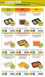 Bon Ap folder Pagina 6: Varkenswangetjes €5,49, Ambachtelijke spinaziepuree €3,59