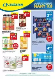 Lewiatan gazetka tydzień 42 Strona 1: Bułka tarta Ale Dobre! €2,99, Wafle ryżowe Lewiatan naturalne €1,99