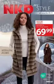 NKD gazetka Strona 1: Kamizelka ze sztucznego futerka €69,99