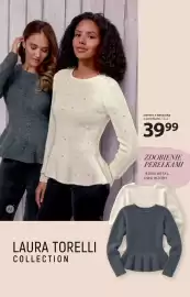 NKD gazetka Strona 4: AI LAURA TORELLI COLLECTION sweter z baskinką z perełkami / S-L 3999 ZDOBIENIE PEREŁKAMI JEDEN DETAL