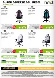 Volantino Next Pagina 6: Cooler Master Caliber R1 Gaming Chair Black-Violet €119,00