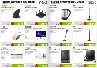 Volantino Next Pagina 5: Termozeta MYLIBERA FLEX €76,90, Tastiera ASUS ROG Falchion RX €129,90