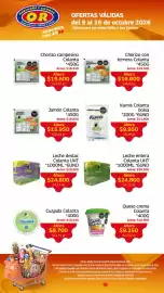 Catálogo Mercados OR semana 42 Página 10: Chorizo con ternera Colanta €16.600,00, Colanta Leche entera €24.800,00