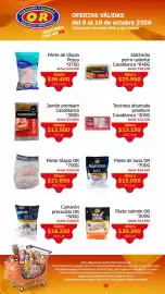 Catálogo Mercados OR semana 42 Página 12: PESCO filete de tilapia €36.400,00, OR filete tilapia €21.650,00