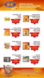Catálogo Mercados OR semana 42 Página 9: Arepas con queso y semillas de chía y quinoa €8.600,00