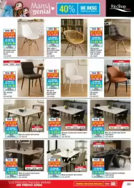 Catálogo Rio Shop Deco Página 33: Silla blanca tapizada patas simil madera €1.249.999,00
