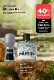 Catálogo Avon Página 100: Avon - musk+ rain kit €19.400,00
