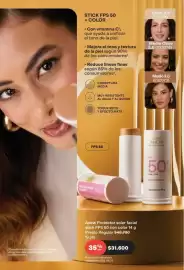 Catálogo Avon Página 109: Anew - protector solar facial stick fps 50 con color €31.600,00