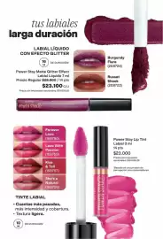 Catálogo Avon Página 23: Avon - power stay lip tint labial €23.000,00