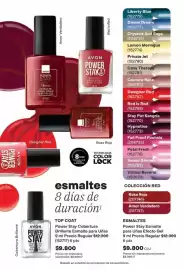 Catálogo Avon Página 25: Avon - power stay cobertura brillante esmalte para uñas €9.800,00