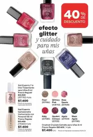 Catálogo Avon Página 41: Nail experts quitaesmalte humectante con pantenol 60 ml (176353) €7.400,00