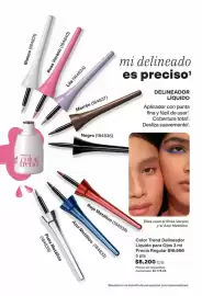 Catálogo Avon Página 53: Rojo - delineador líquido para ojos 3 ml €8.200,00