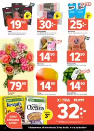 Coop Extra reklamblad vecka 43 Sida 4: Salami €19,90, Potatis små fina €12,90