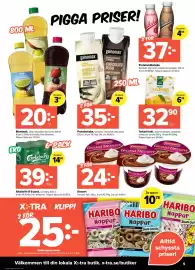 Coop Extra reklamblad vecka 43 Sida 5: Torkad frukt €32,90, Proteinmilkshake €37,00