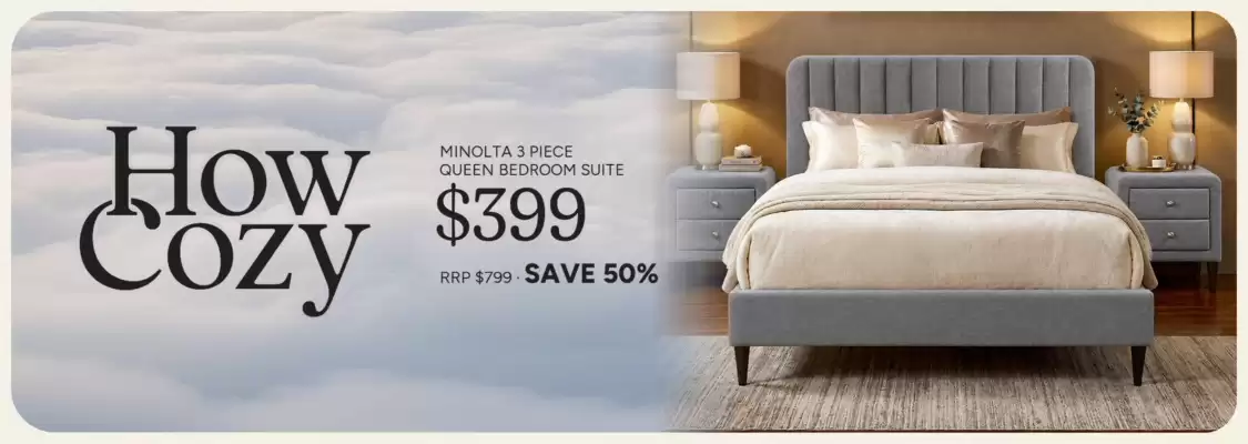 Furniture Bazaar (valid until 12-11)