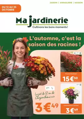 Ma Jardinerie (valable jusqu'au 25-10)