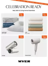 Myer catalogue Page 2: SALE ON NOW - SALE ON NOW - SALE ON NOW - SALE C CELEBRATION READY Bed, Bath & Living Home Essentials