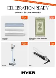 Myer catalogue Page 3: HERITAGE ONLY AT MYER SHARK SALE ON NOW - SALE ON NOW - SALE ON NOW CELEBRATION READY Bed, Bath &